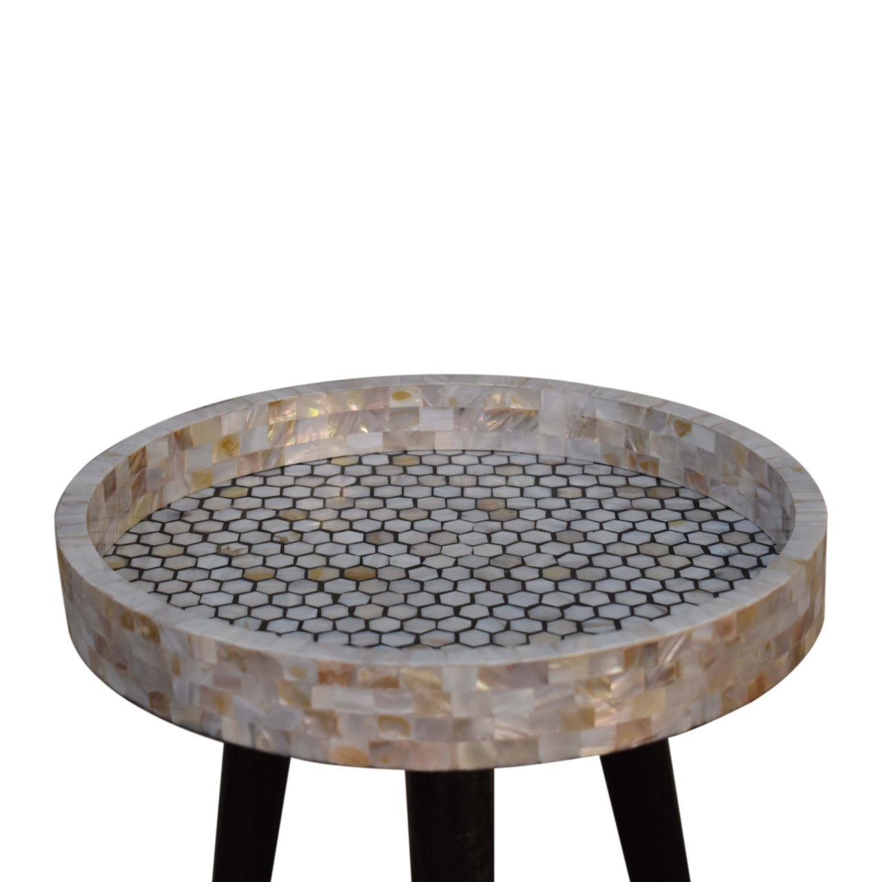 Ariel Honeycomb Accent Table