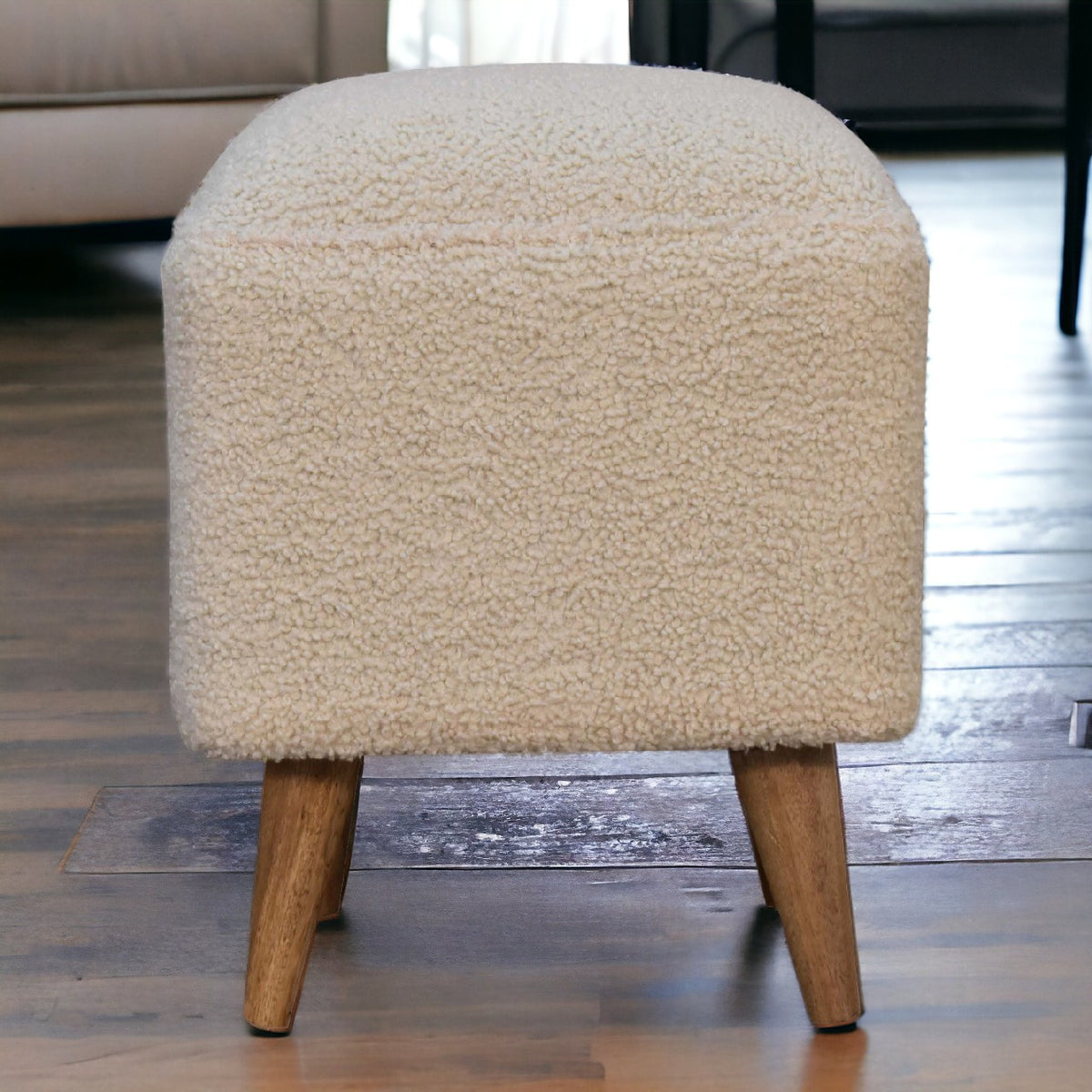 Aria Boucle Stool