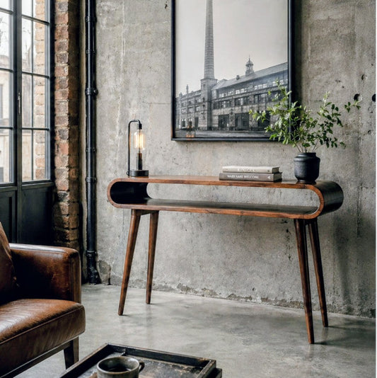 How We Styled Our Console Tables in Four Different Homes