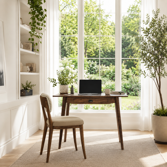 Where Beautiful Work Begins: Creating a Home Office You'll Love Coming Back To