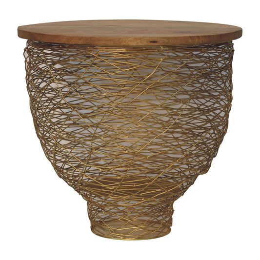 Lumen Metal Side Table