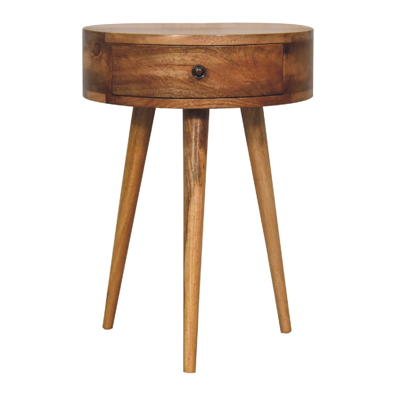 Avelia Mini Circular Bedside Table