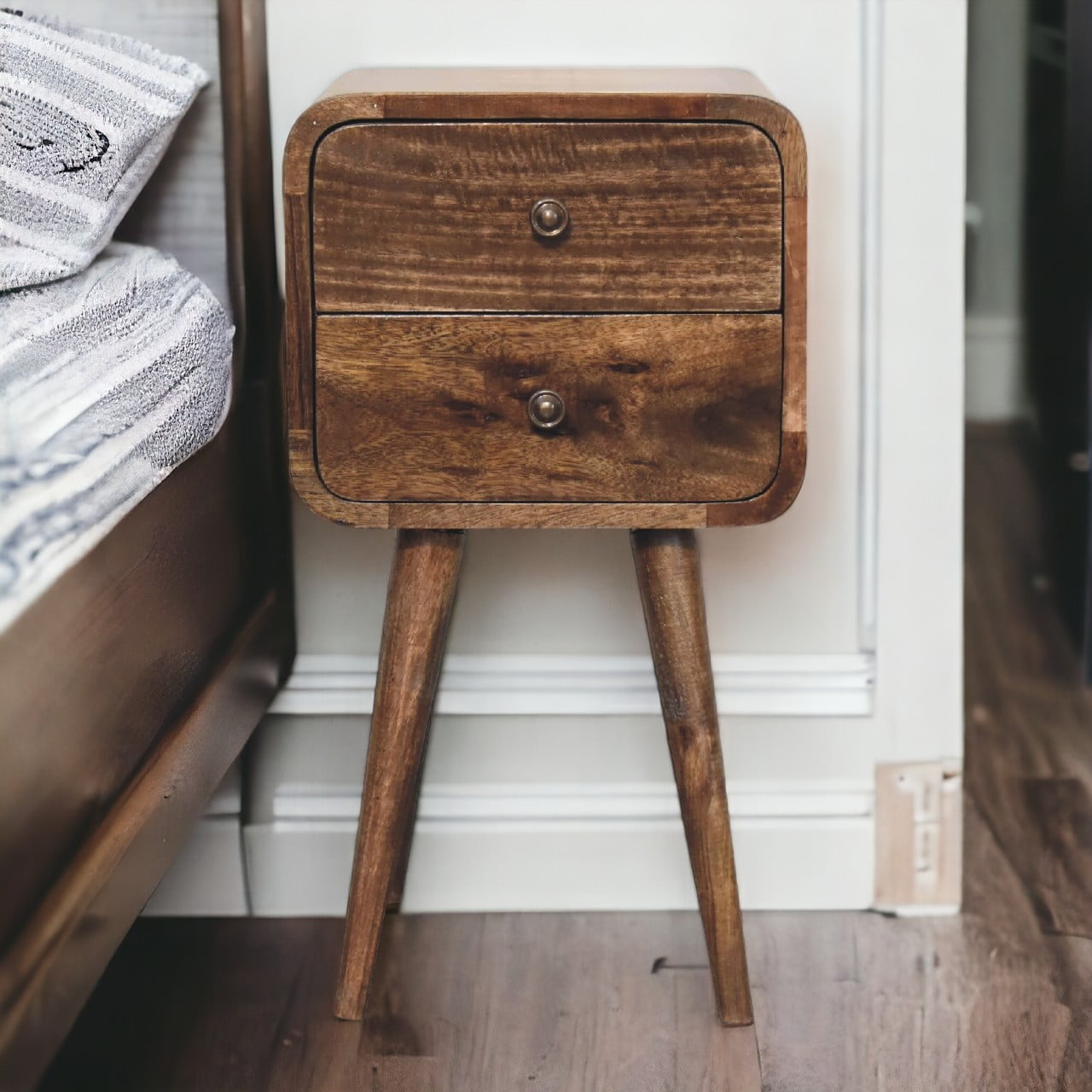 Aveline Mini Curved Bedside