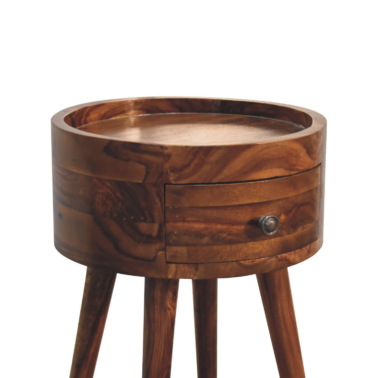 Honey Sheesham Side Table