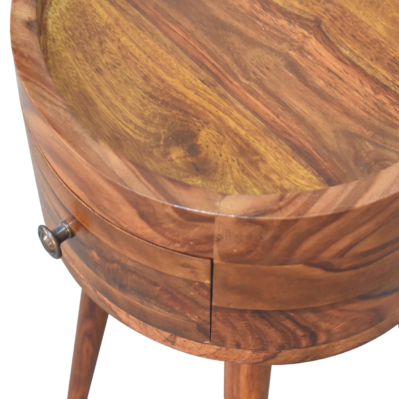 Honey Sheesham Side Table