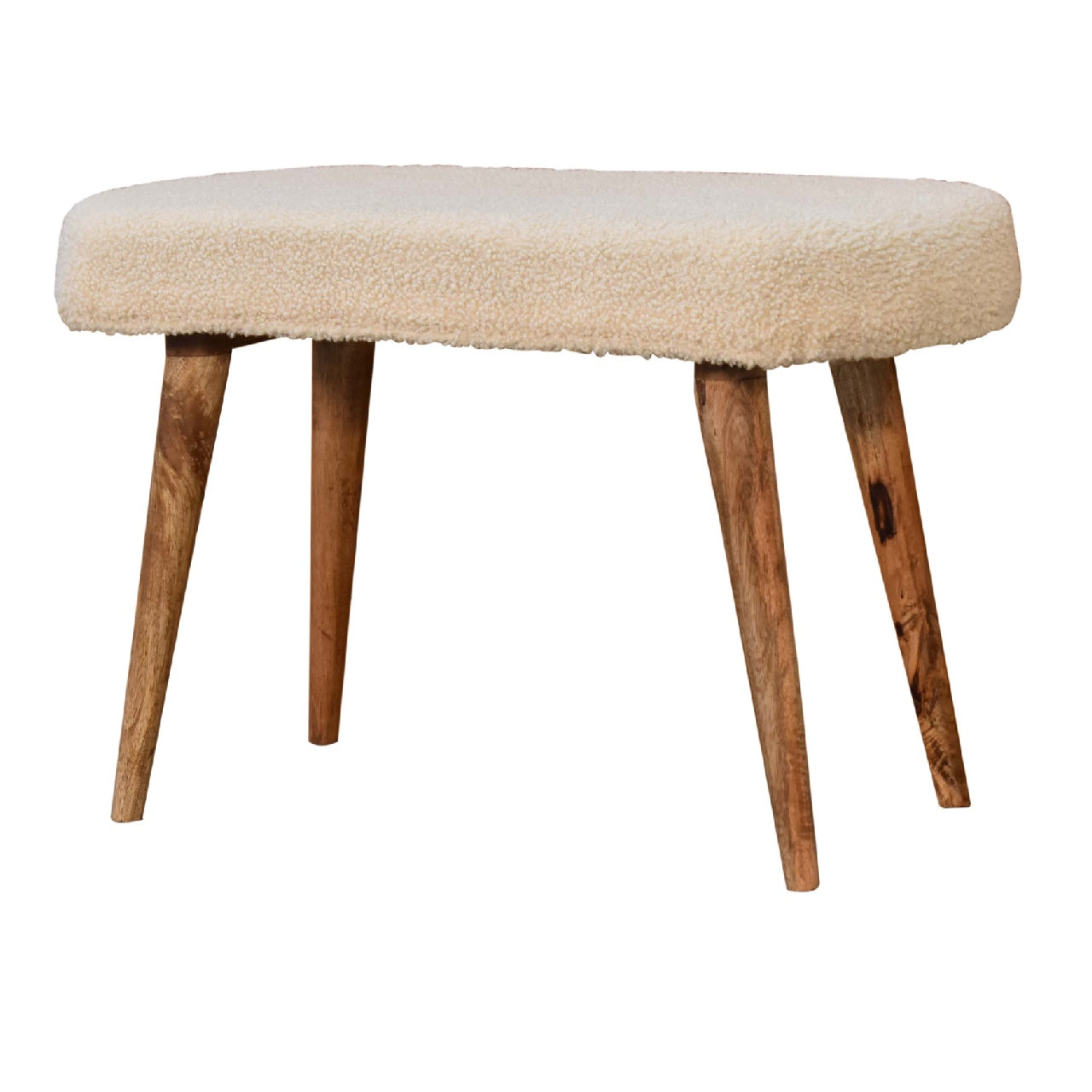 Colette Bouclé Bench