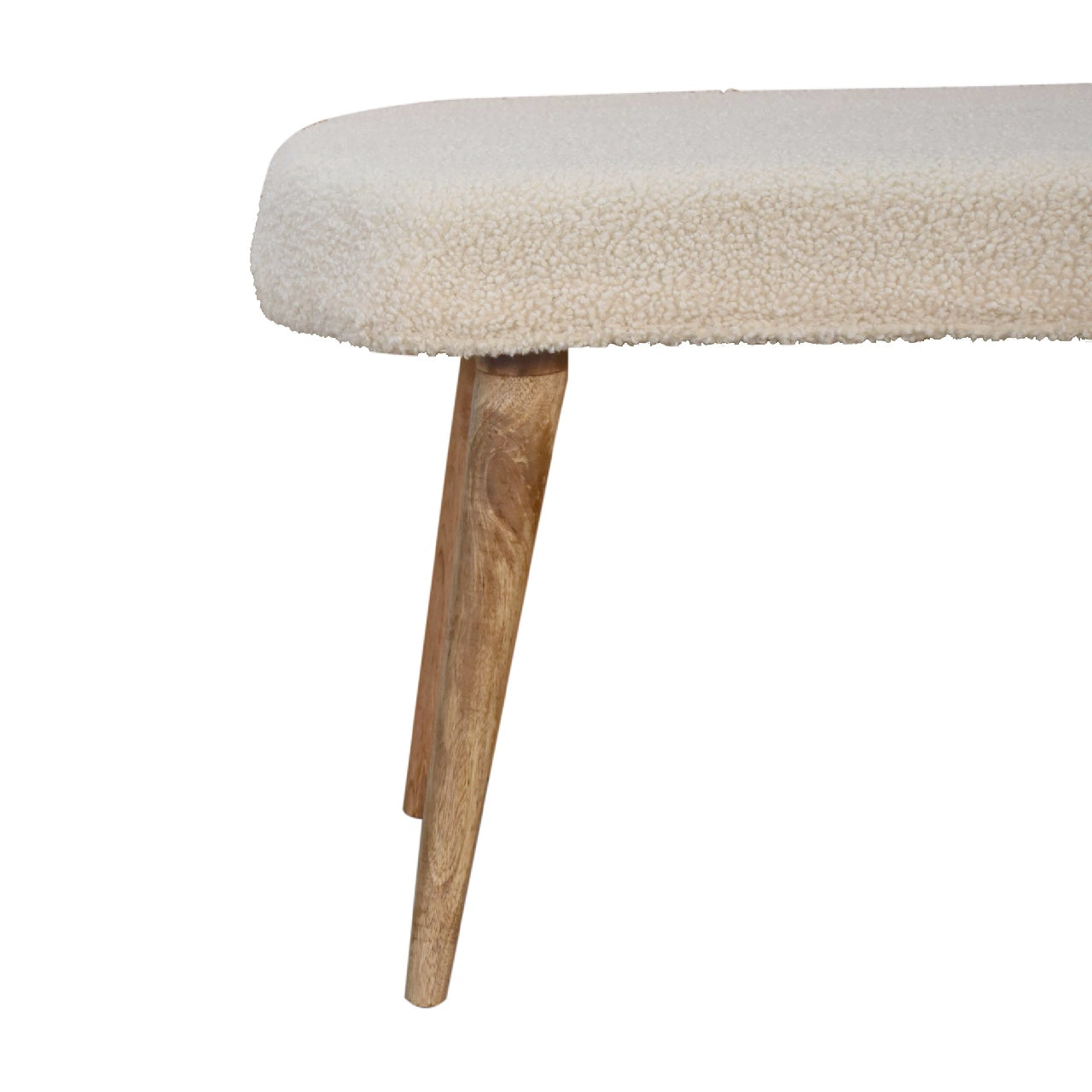 Colette Bouclé Bench