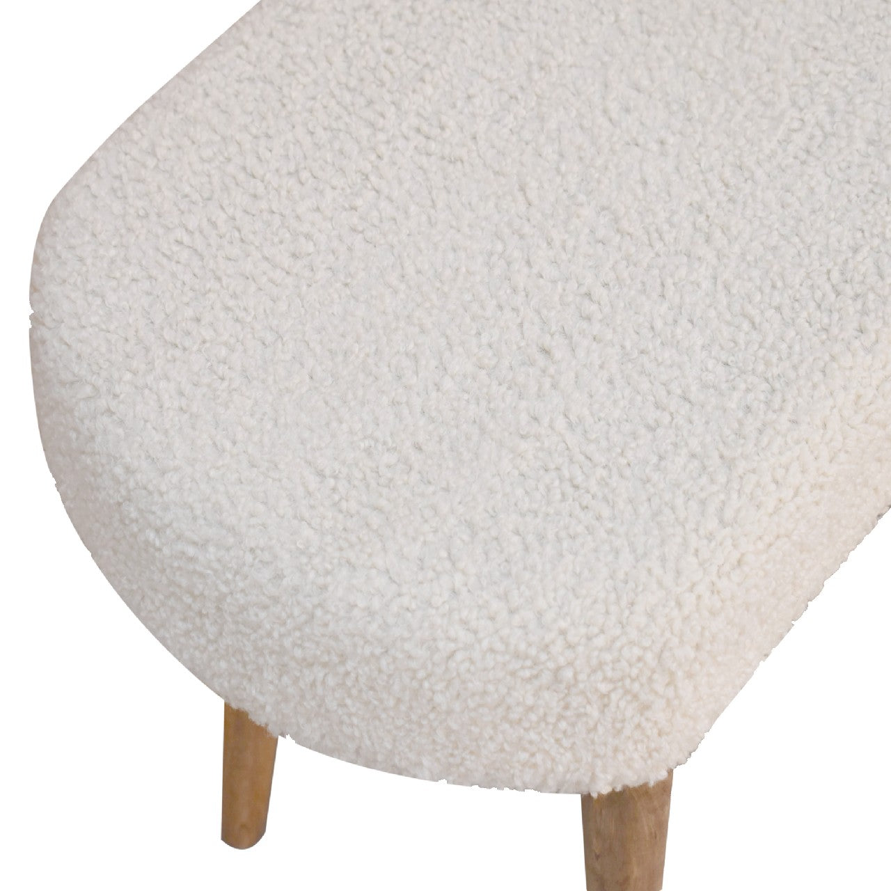 Colette Bouclé Bench