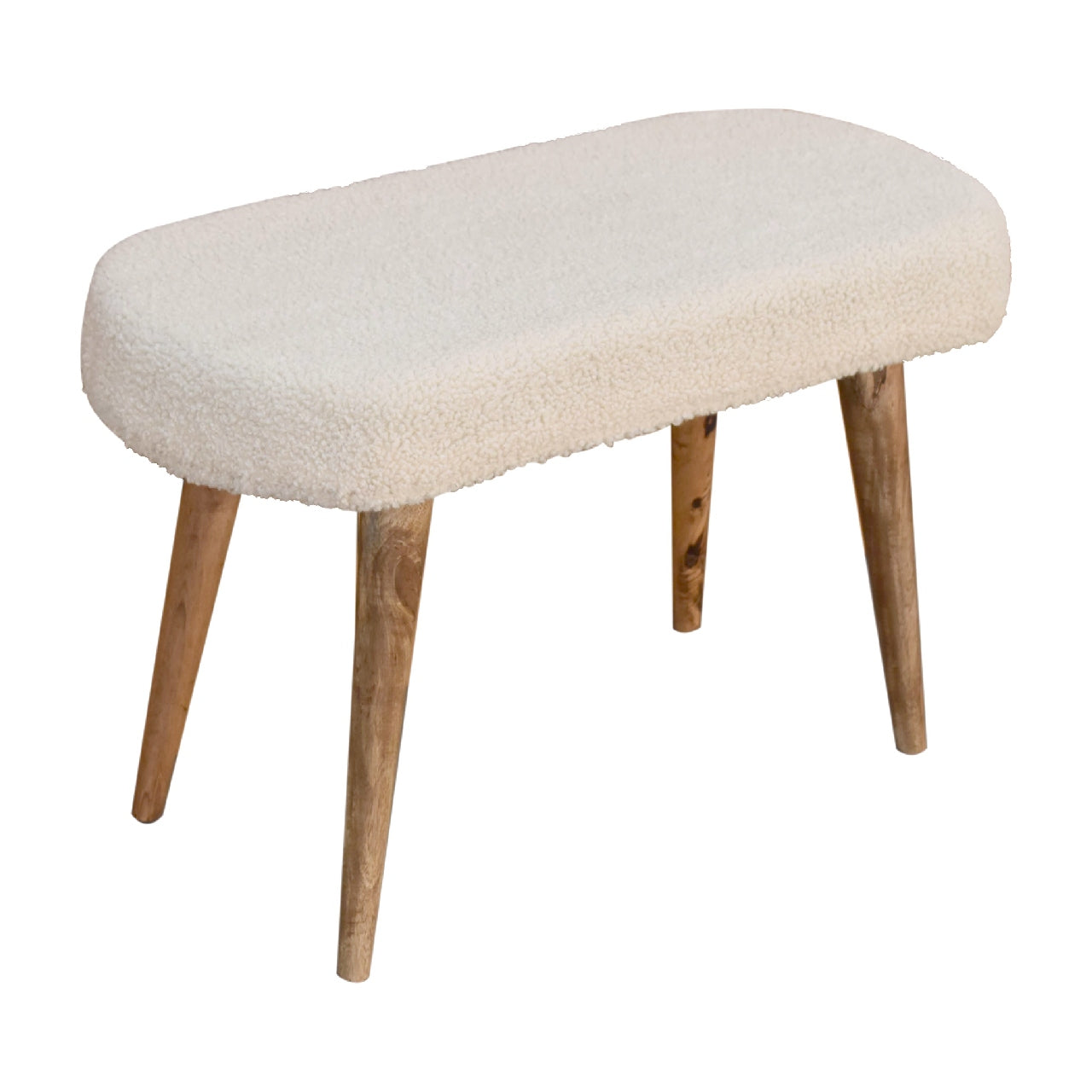 Colette Bouclé Bench