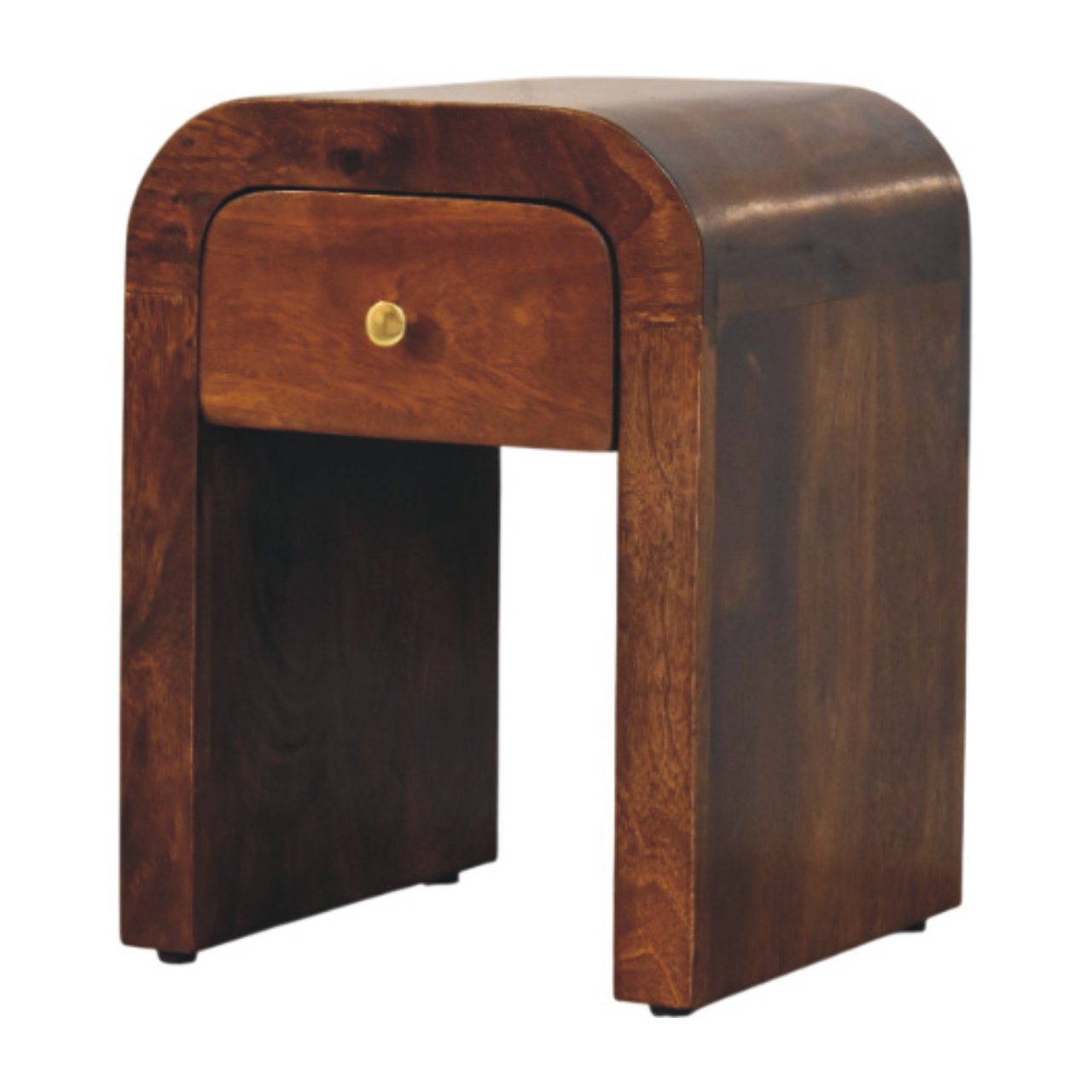 Serena Mini Curved Bedside Table