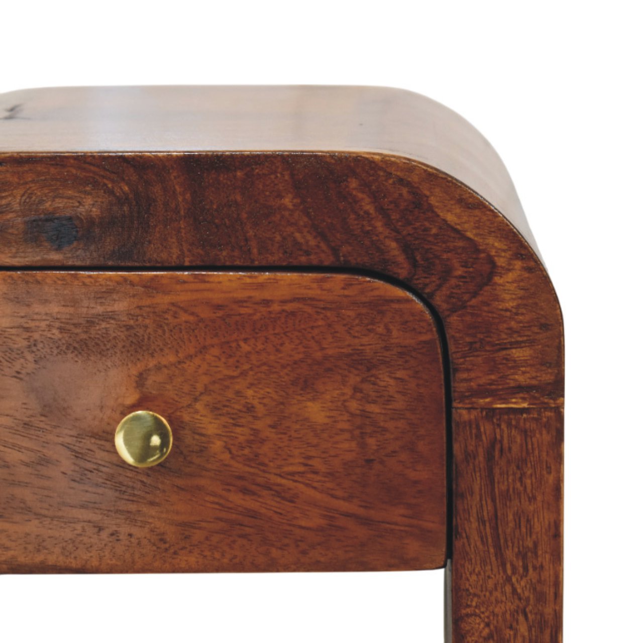 Serena Mini Curved Bedside Table