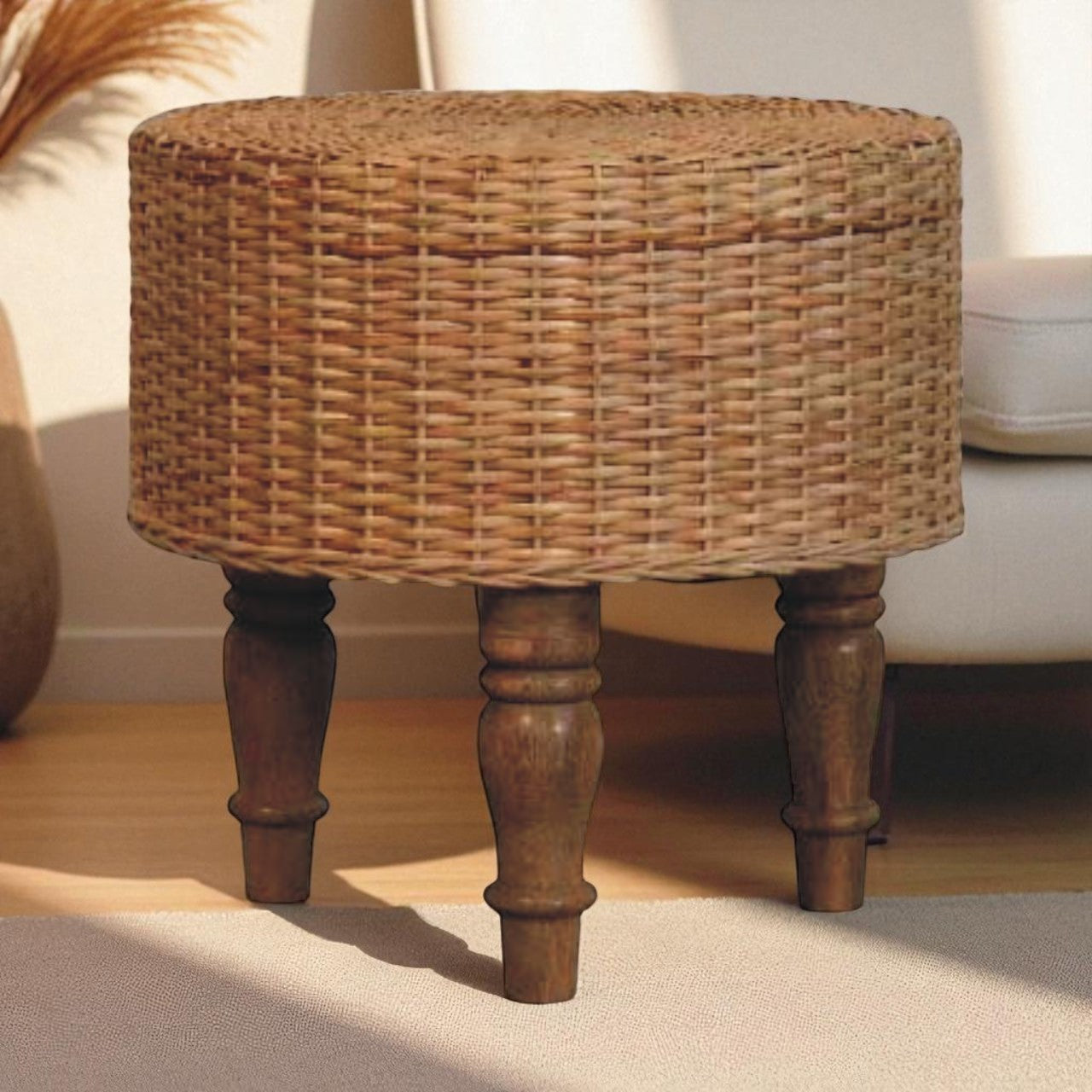 Willow Haven Woven Stool