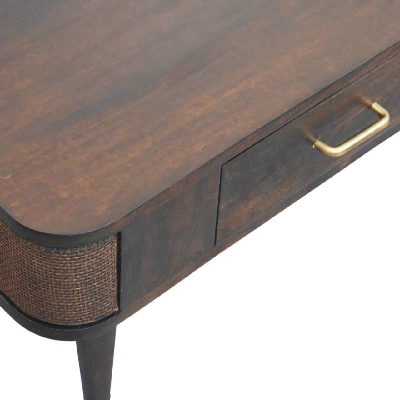 Elowen Rattan Wood Coffee Table